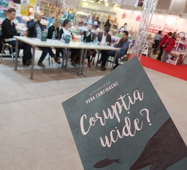 „Corupţia ucide?”, volum cu texte analizate prin prisma relaţiei dintre sfera morală şi cea politică, lansat la Gaudeamus