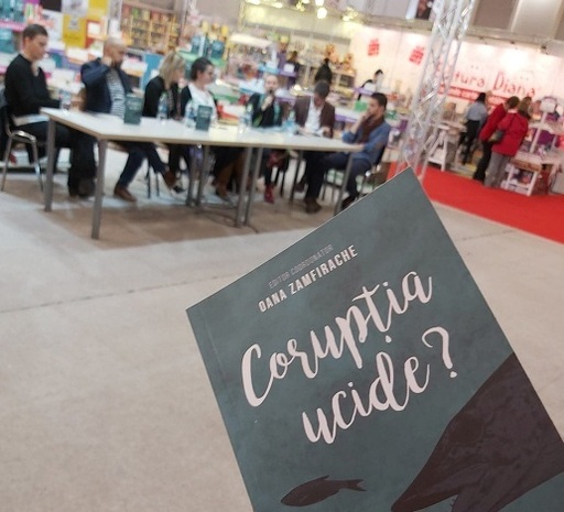 „Corupţia ucide?”, volum cu texte analizate prin prisma relaţiei dintre sfera morală şi cea politică, lansat la Gaudeamus