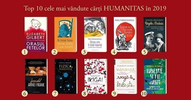 Cele mai vândute cărţi în 2019: "Oraşul fetelor" de Elizabeth Gilbert, "Rătăcitorii" de Olga Tokarczuk, "Foc şi sânge" de George R.R. Martin 