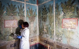 "Casa livezii" din Pompei, acoperită de cenuşă în anul 79, va fi deschisă publicului de la 1 februarie