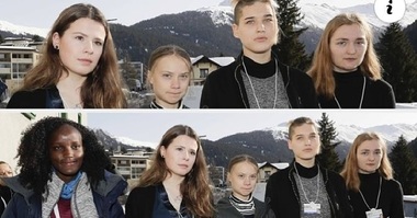 O activistă de mediu din Uganda a fost ştearsă dintr-o fotografie în care apărea alături de Greta Thunberg la Davos