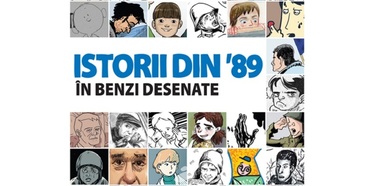 Primul album de benzi desenate despre decembrie 1989 publicat în România, lansat la Bucureşti - VIDEO