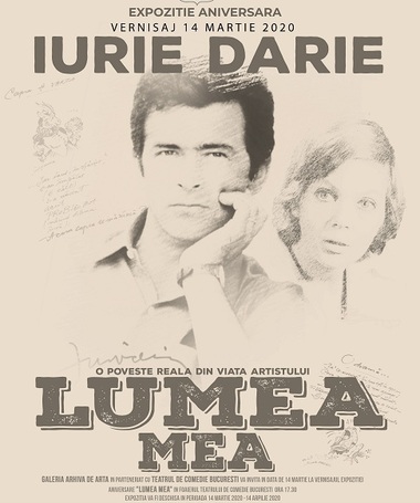 Expoziţie aniversară Iurie Darie - "Lumea mea", la Teatrul de Comedie