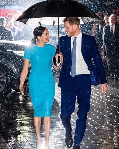 Meghan şi Harry, prima apariţie publică de la retragerea lor din familia regală britanică - FOTO 
