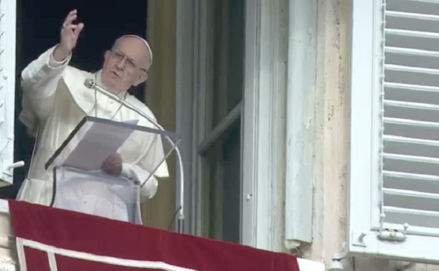Coronavirus - Papa Francisc va rosti duminică rugăciunea Angelus din biblioteca Palatului apostolic şi nu de la fereastra din Piaţa Sfântul Petru  