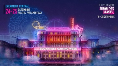 Bucharest Gaming Week va avea loc în perioada 19-25 octombrie. Evenimentul central, găzduit la Palatul Parlamentului