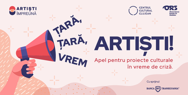 Artişti Împreună, în luptă cu pandemia - Mesaje de informare şi de mobilizare, transpuse în lucrări şi proiecte