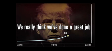 Echipa de campanie a lui Trump a dat în judecată un post TV afiliat NBC din cauza unui advertorial legat de răspunsul preşedintelui la pandemie