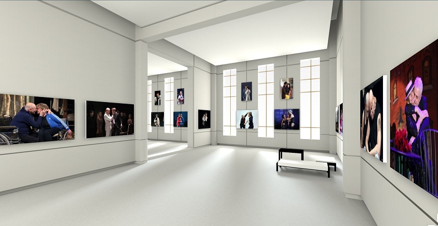 "Touching", prima expoziţie de fotografie de teatru vernisată în spaţiu virtual 3D 