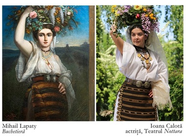 Actorii Teatrului Nottara „interpretează” lucrări din patrimoniul MNAR 