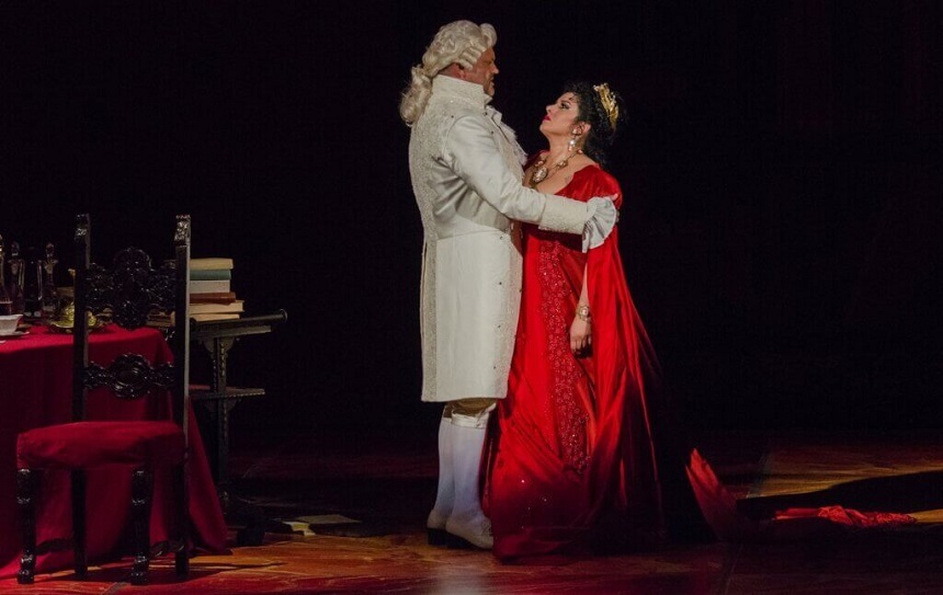 Spectacolul „Tosca”, transmis în cadrul Seri de Operă Online