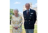 Un portret al reginei Elizabeth II şi prinţului Philip, pentru a 99-a aniversare a ducelui de Edinburgh 