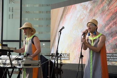 Prestaţia grupului Fluid la redeschiderea Muzeului de Artă Contemporană a stârnit „reacţii instigatoare la ură”. MNAC sprijină în continuare duo-ul