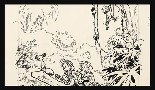 Un desen al belgianului André Franquin, record de licitaţie