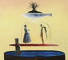 Două lucrări de Ştefan Câlţia au fost vedetele Licitaţiei de artă contemporană şi postbelică de la Artmark - FOTO