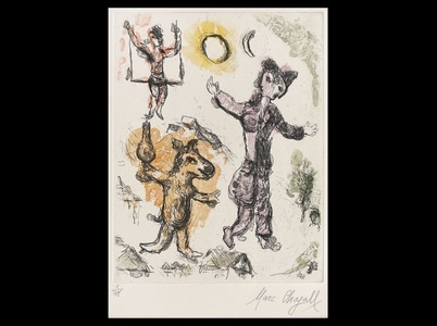 Lucrări de Chagall, Picasso şi Matisse, în licitaţia de grafică „Vive la France!”


