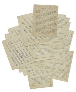 Un manuscris original despre Sherlock Holmes, licitat la Sotheby's New York, nu şi-a găsit cumpărător 