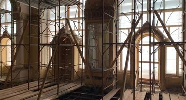 Constanţa: Ferestrele Cazinoului din sala restaurantului dinspre mare vor fi refăcute ca în 1910