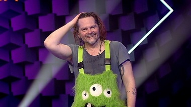 Florin Piersic Jr. s-a ascuns sub masca Monstrului la "Masked Singer Romania": "Nu m-aţi văzut niciodată cântând, sunt omul care cântă la el acasă, în baie" - FOTO