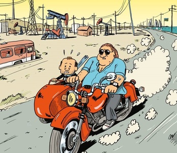 Gérard Depardieu va deveni eroul unui desen animat pentru adulţi 