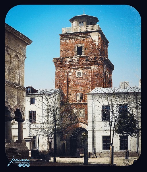 Turnul Colţei la 1867