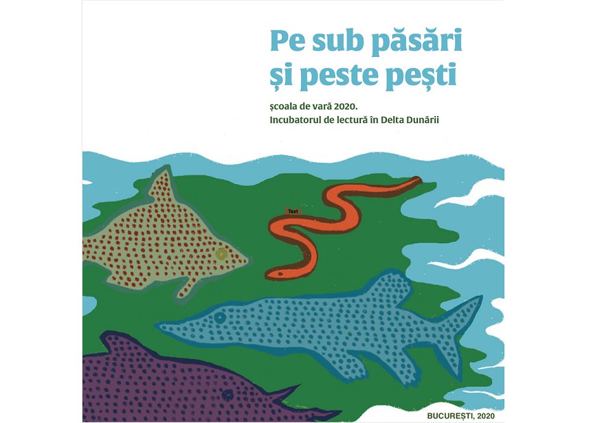 Volumul „Pe sub păsări şi peste peşti”, scris de mai mult de 40 de copii, lansat online şi distribuit gratuit în şcolile din Delta Dunării