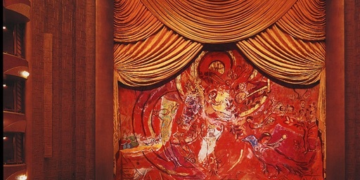 Cortina de scenă de la Met Opera, creată de Chagall, a fost vândută pentru 837.000 de euro