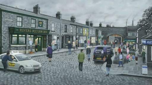Lucrări de artă pentru a marca 60 de ani de la debutul serialului britanic „Coronation Street”

