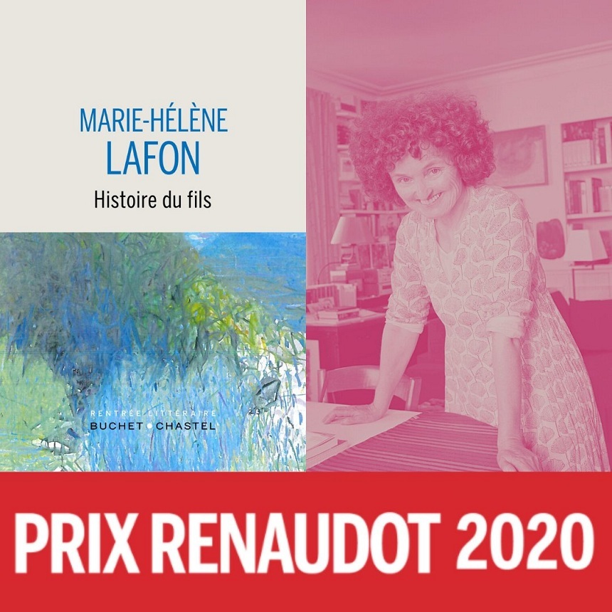 Premiul Renaudot 2020 a fost atribuit lui Marie-Hélène Lafon pentru "Histoire du fils", o saga ce se desfăşoară de-a lungul unui secol