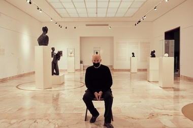 Victor Rebengiuc şi Alexandru Tomescu în „Brâncuşi. Balada drumului spre infinit”, un proiect despre unirea prin artă a românilor din Europa - FOTO/ VIDEO