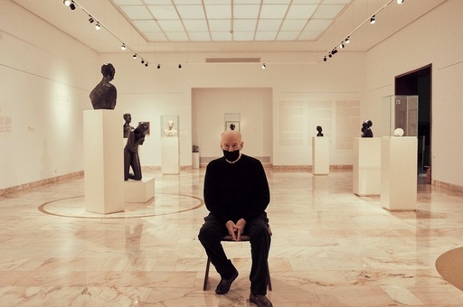 Victor Rebengiuc şi Alexandru Tomescu în „Brâncuşi. Balada drumului spre infinit”, un proiect despre unirea prin artă a românilor din Europa - FOTO/ VIDEO