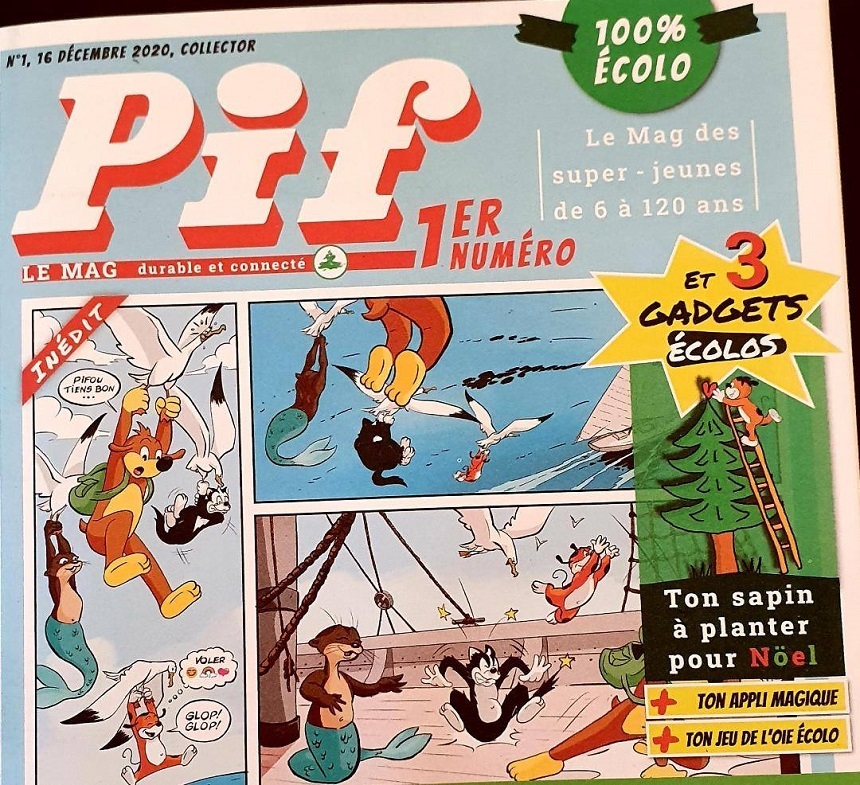 Cunoscuta revistă Pif a revenit la chioşcurile din Franţa - FOTO