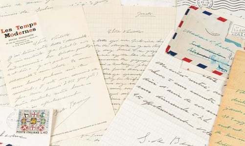 Sute de scrisori, majoritatea necunoscute publicului, trimise de Simone de Beauvoir autoarei Violette Leduc, vândute la licitaţie
