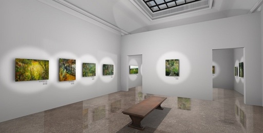 Expoziţia în realitate virtuală „This present past“ a pictorului Vadim Creţu, vernisată pe platforma TheOpen-Art.com - FOTO