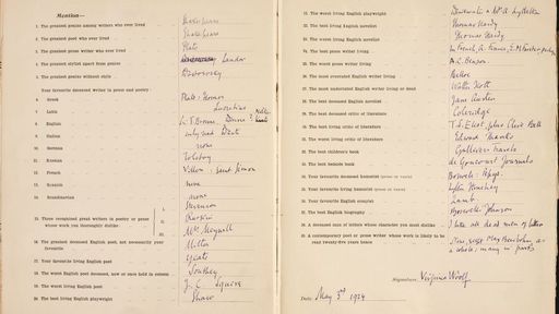 „DH Lawrence şi James Joyce, supraestimaţi” - O carte în care Virginia Woolf împărtăşeşte gânduri despre cei mai buni şi cei mai slabi autori, scoasă la licitaţie