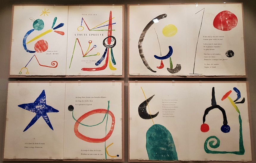 Un volum de poezii de Paul Éluard ilustrat de Joan Miró, vândut cu 170.000 de euro