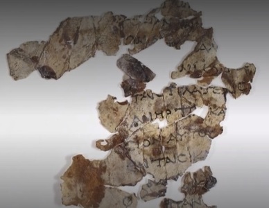 Israel - O bucată de pergament biblic veche de 2.000 de ani, descoperită în apropiere de Marea Moartă