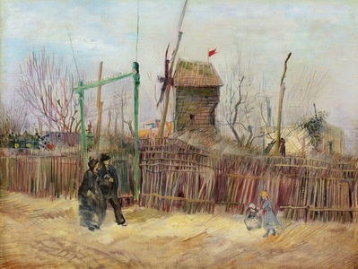 "Scène de rue à Montmartre", unul dintre rarele tablouri de Van Gogh încă deţinut de un privat, a fost vândut la licitaţie pentru 14 milioane de euro