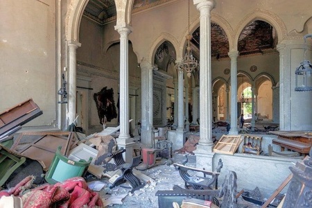 Franţa deblochează 500.000 de euro pentru a ajuta la renovarea Muzeului "Sursock" din Beirut - FOTO
