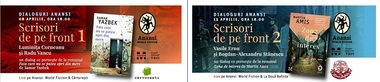 Dialoguri despre literatură şi război inspirate de romane traduse în colecţia Anansi a editurii Pandora M