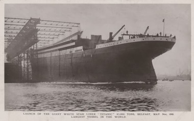 O carte poştală scrisă de operatorul radio al echipajului de pe Titanic ar putea fi vândută la licitaţie cu 15.000 de dolari