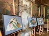 Desene pentru holul casei Storck din Bucureşti, expuse pentru prima dată - FOTO