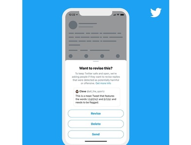 Twitter îi ajută pe utilizatori să se gândească de două ori înainte de a răspunde, pentru a evita un posibil comportament abuziv