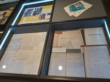 Manuscrise ale lui Marin Preda, considerate dispărute, dintre care unul pentru prima dată în atenţia publicului, au fost restituite fiilor scriitorului la MNLR - FOTO