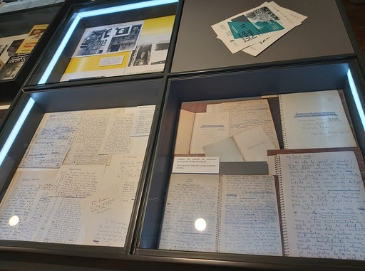 Manuscrise ale lui Marin Preda, considerate dispărute, dintre care unul pentru prima dată în atenţia publicului, au fost restituite fiilor scriitorului la MNLR - FOTO