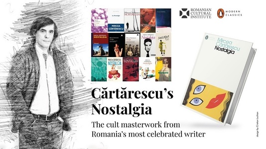 "Nostalgia" de Mircea Cărtărescu, lansată în limba engleză