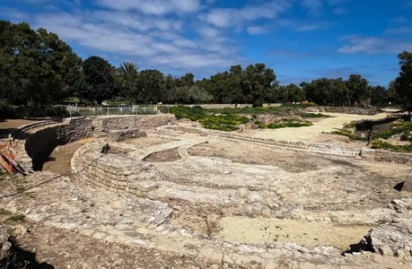 O bazilică romană ridicată de Irod, redescoperită în Israel