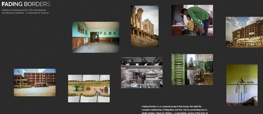 Proiectul "Fading Borders" ce reprezintă România la Bienala de Arhitectură de la Veneţia are un site dedicat