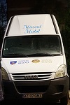 Buzău - Museum Bus, unicul program din România menit să aducă muzeul în faţa copiilor aflaţi în zone izolate, îşi reia activitatea - FOTO