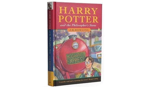 Un exemplar rar din prima ediţie „Harry Potter and the Philosopher's Stone”, vândut pentru 80.000 de lire sterline